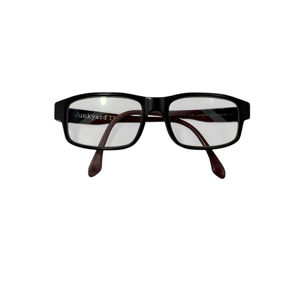 Oakley junkyard II OX1102-0153 polished black brick prescription frames